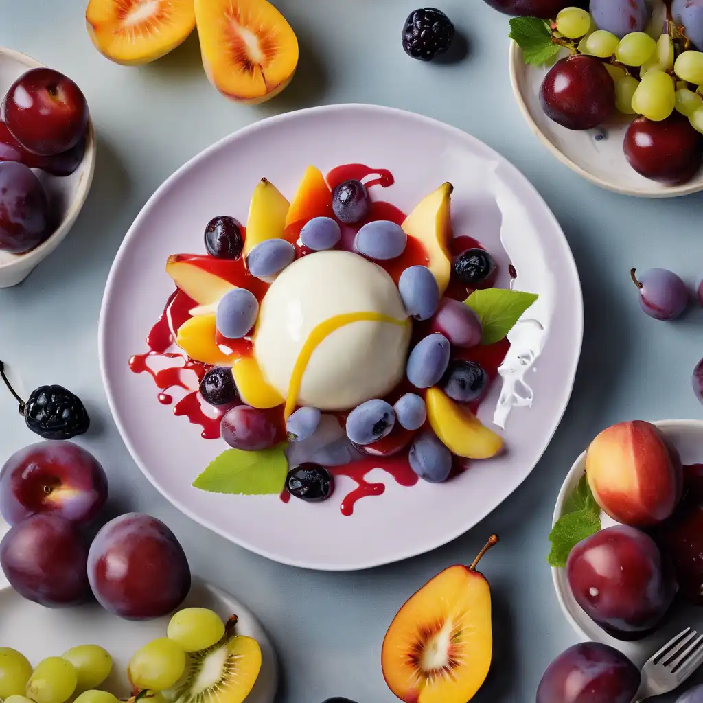 Delight of Fruits and Yogurt