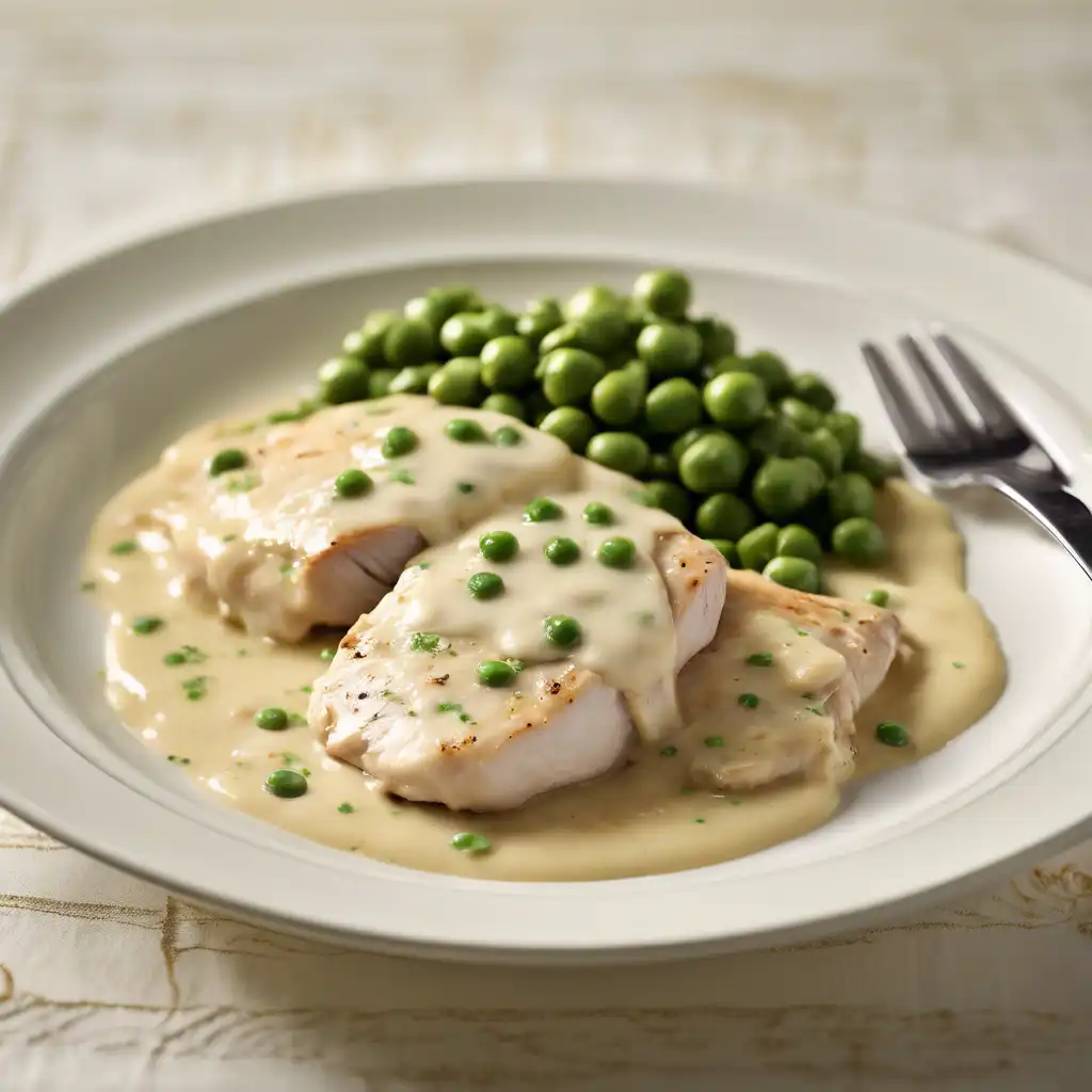 Grilled Chicken with Creamy Sauce