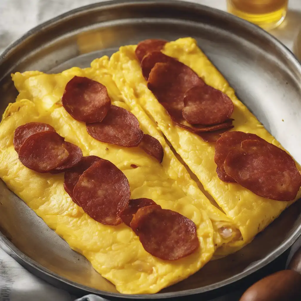 Linguiça Omelet