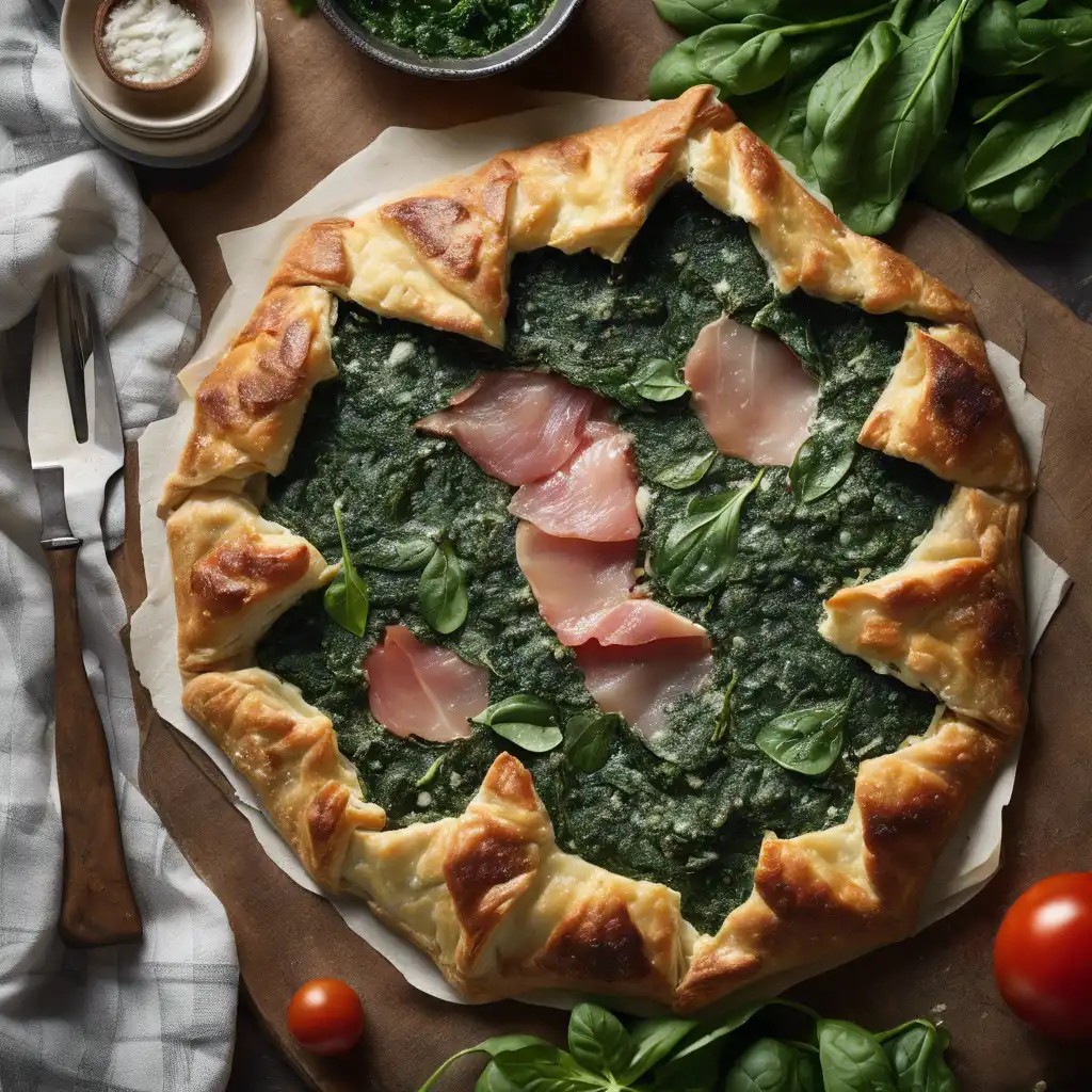 Spinach and Ricotta Galette