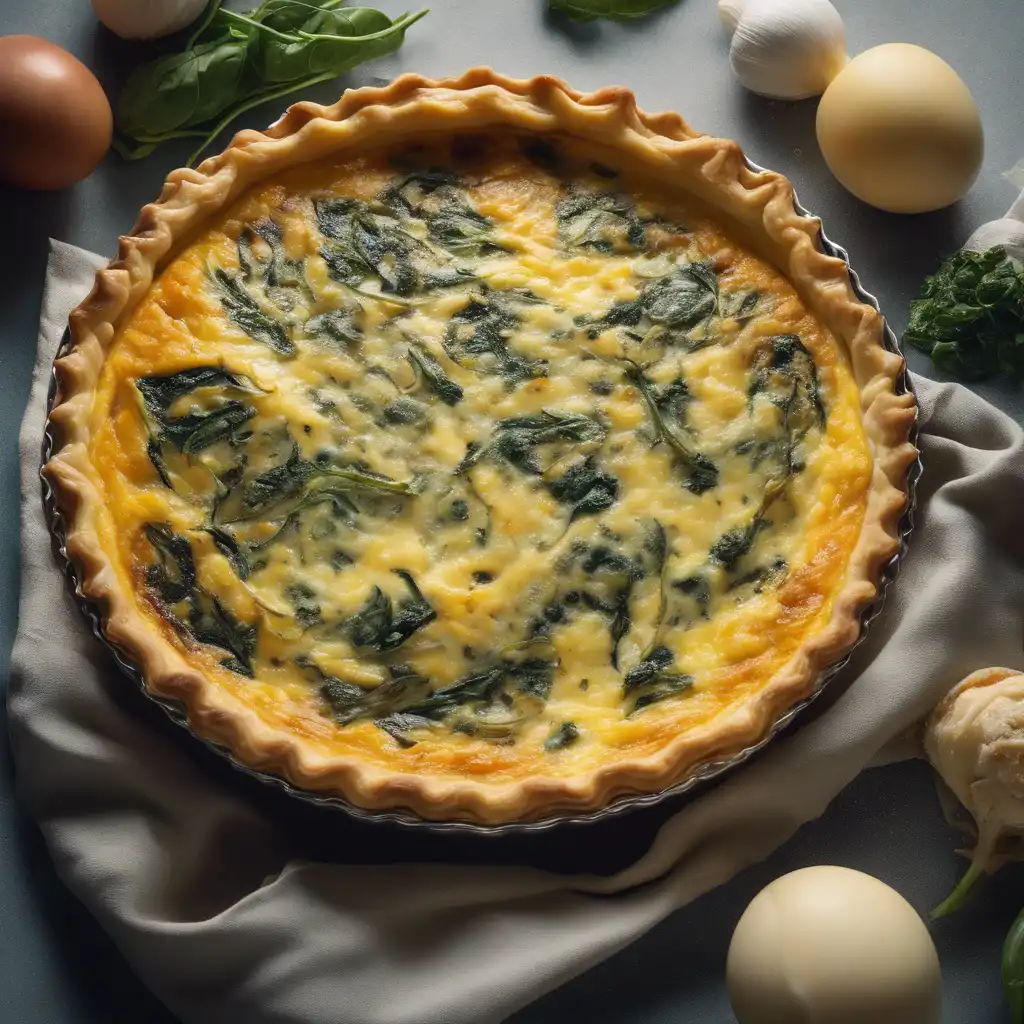 Three-Cheese Quiche