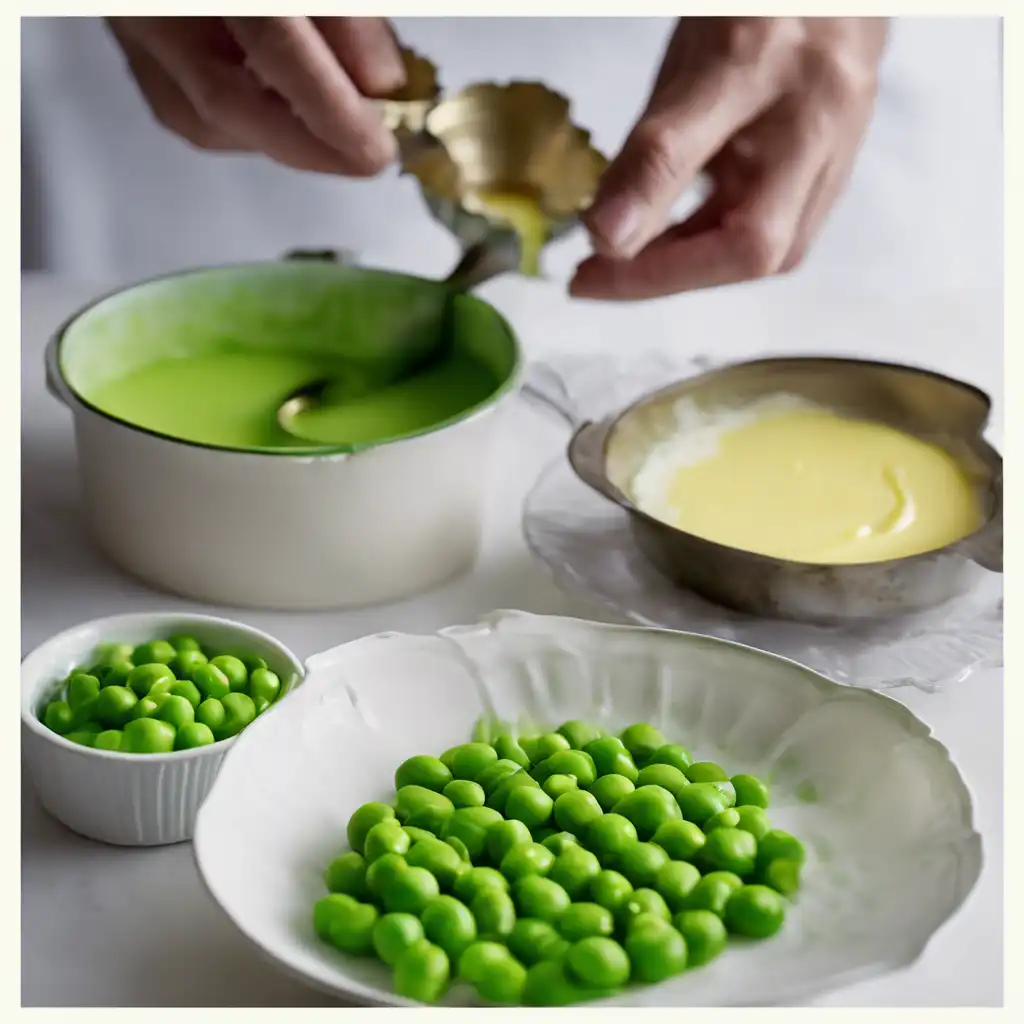 Green Pea Custard