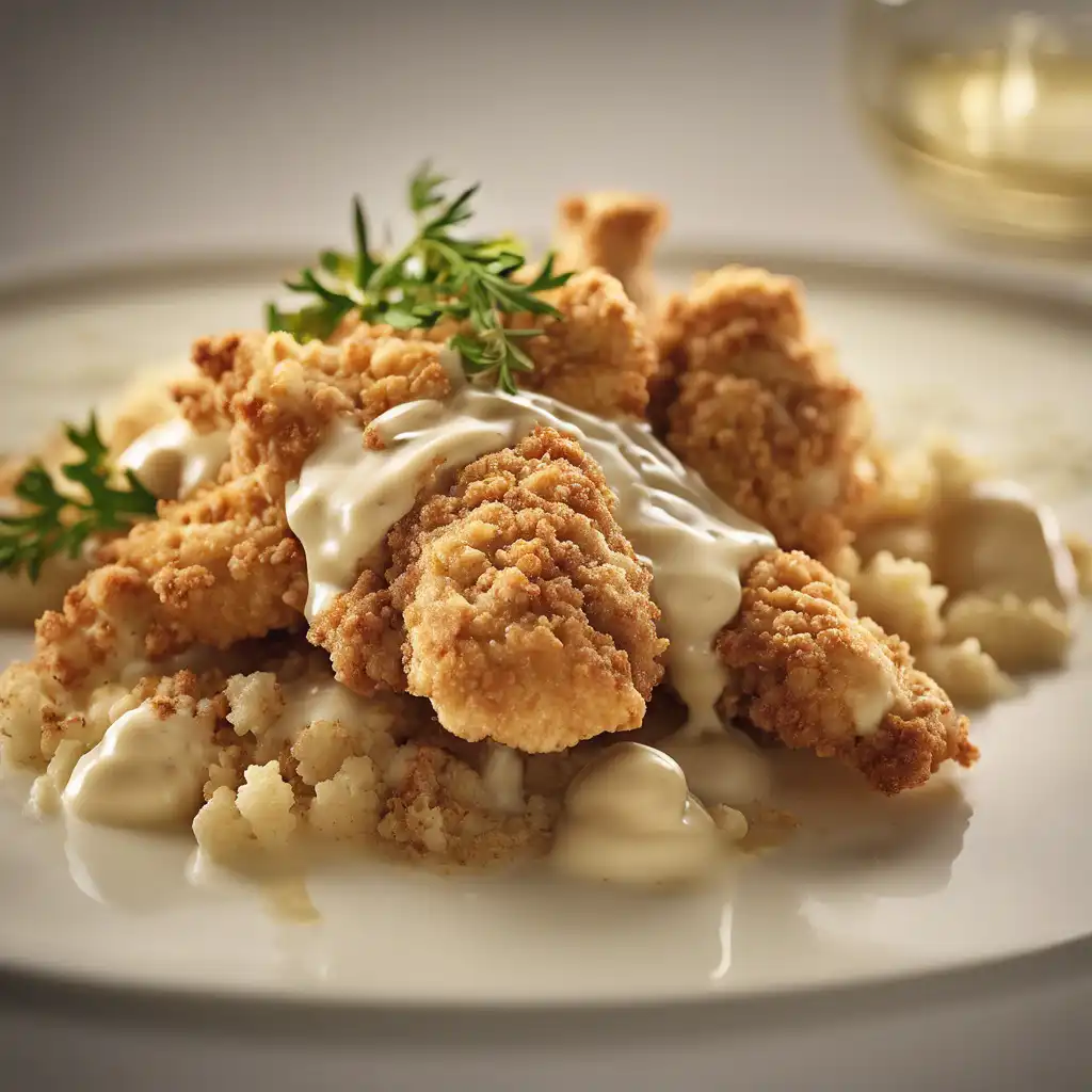 Chicken Strip with Cauliflower