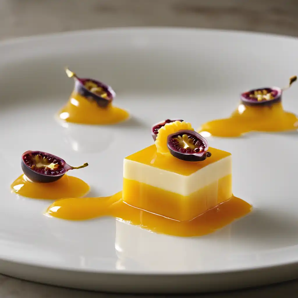 Creamy Passionfruit Gelatin