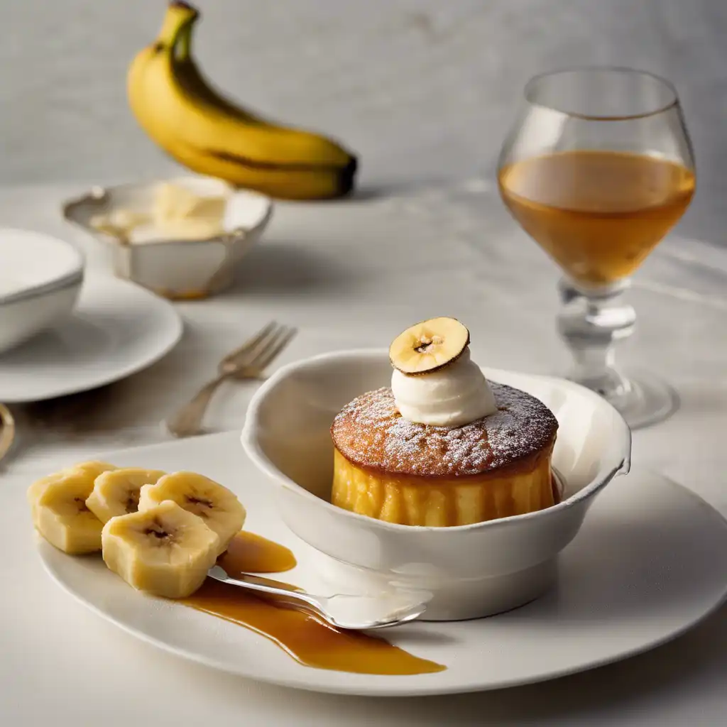 Sweet Banana Soufflé