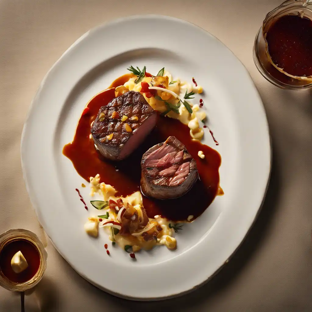 Mignon Filet with Cumaru Chili Sauce