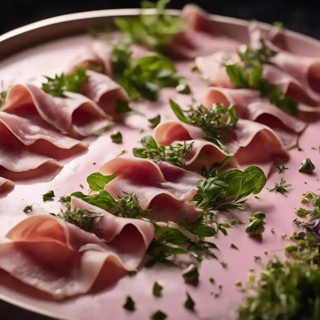 Sweet Herbs with Prosciutto