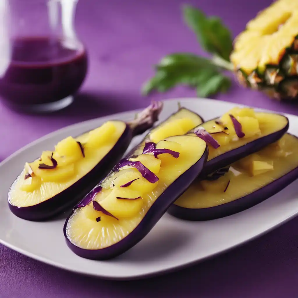 Eggplant with Pineapple