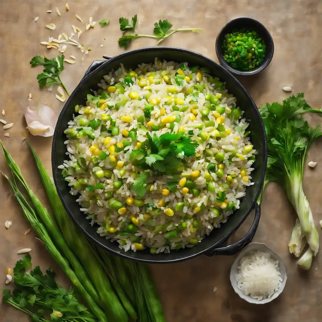 Green Corn Pilaf