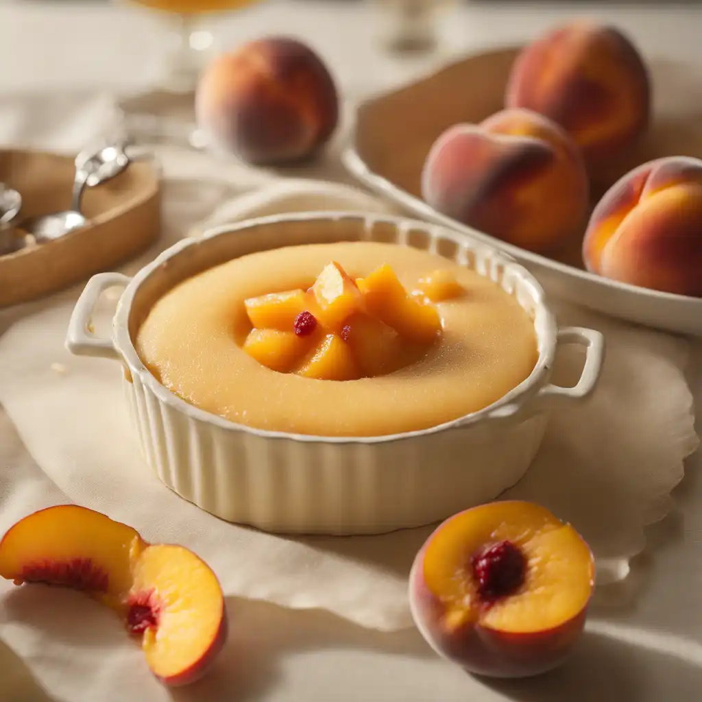 Peach Pudding