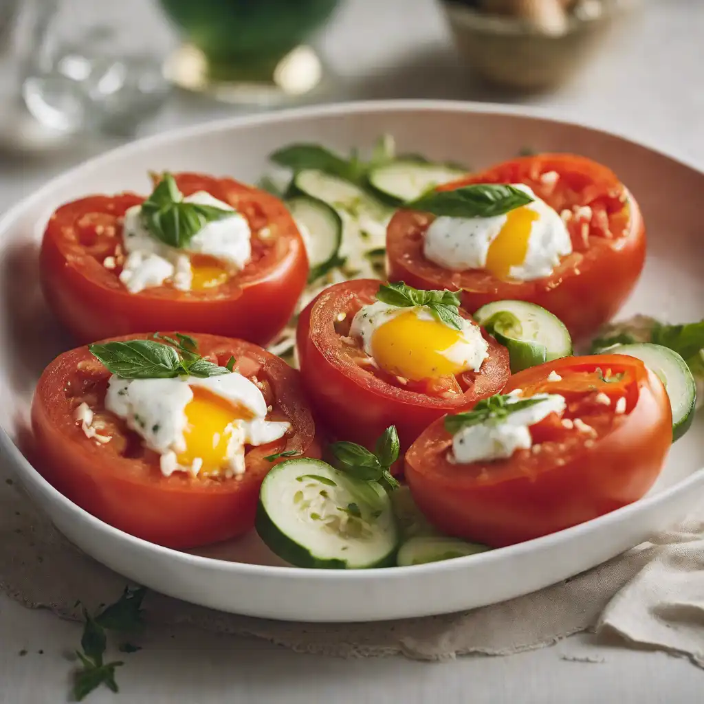 Foto de Salada de tomate recheado