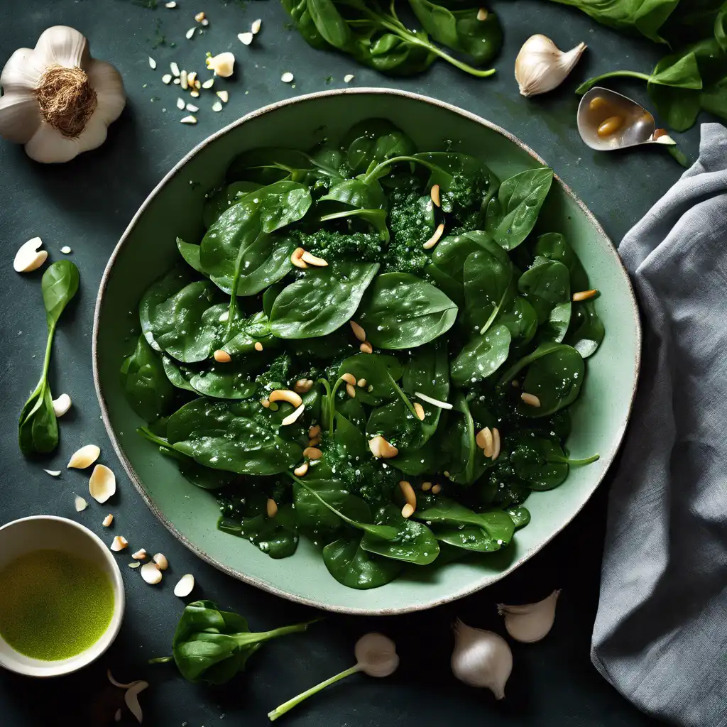 Spinach and Garlic Talo