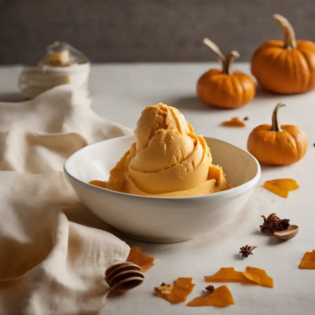 Pumpkin and Honey Gelato