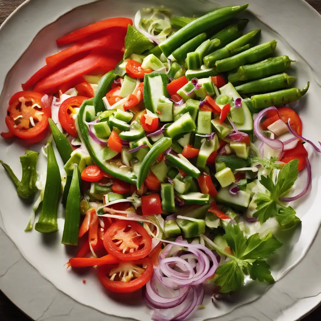 Okra Salad