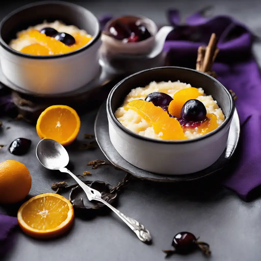 Rice Pudding with Orange