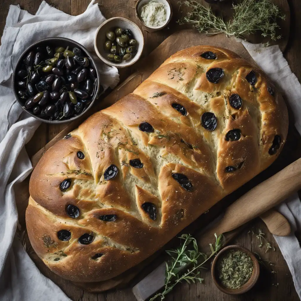 Olive and Oregano Bread