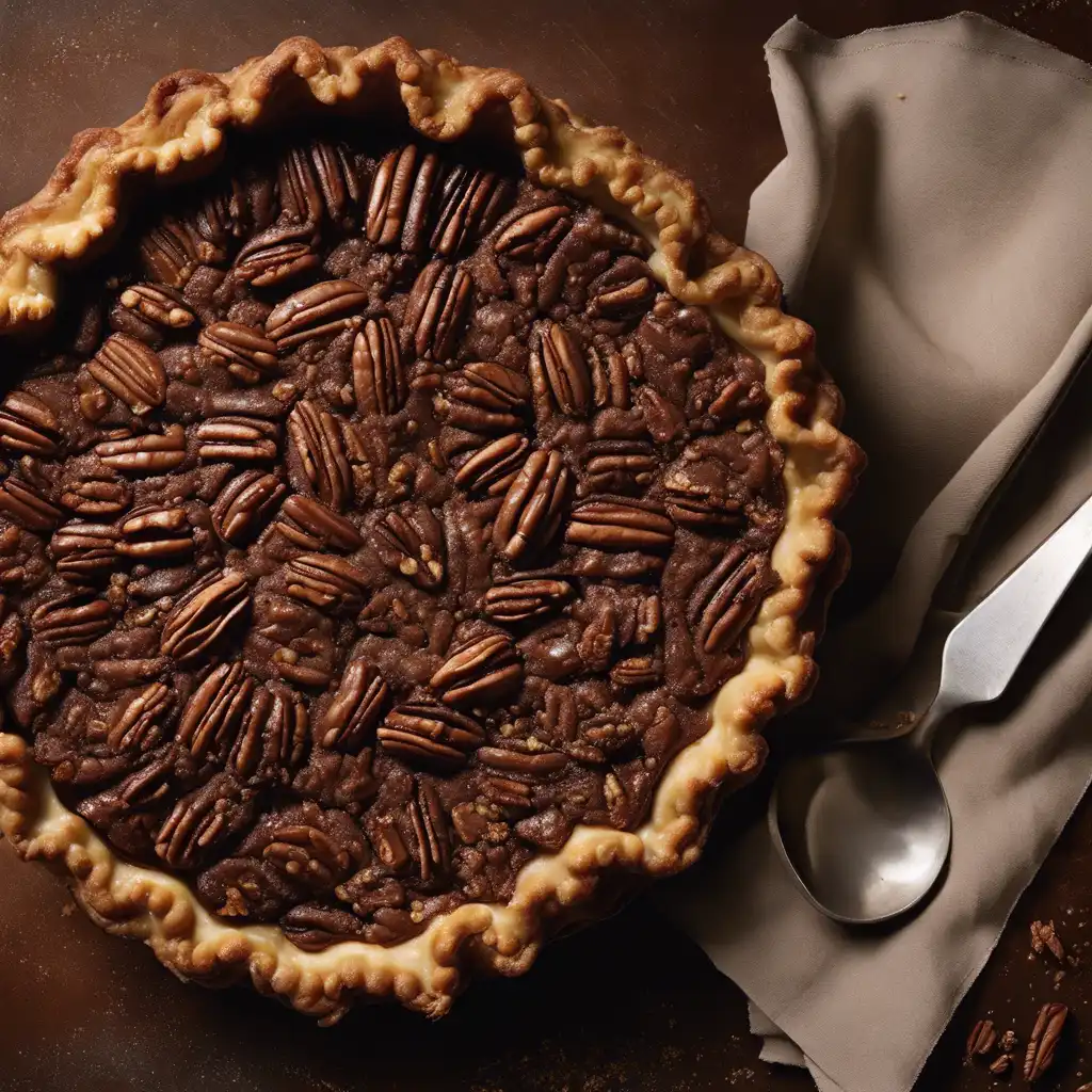 Chocolate and Pecan Pie