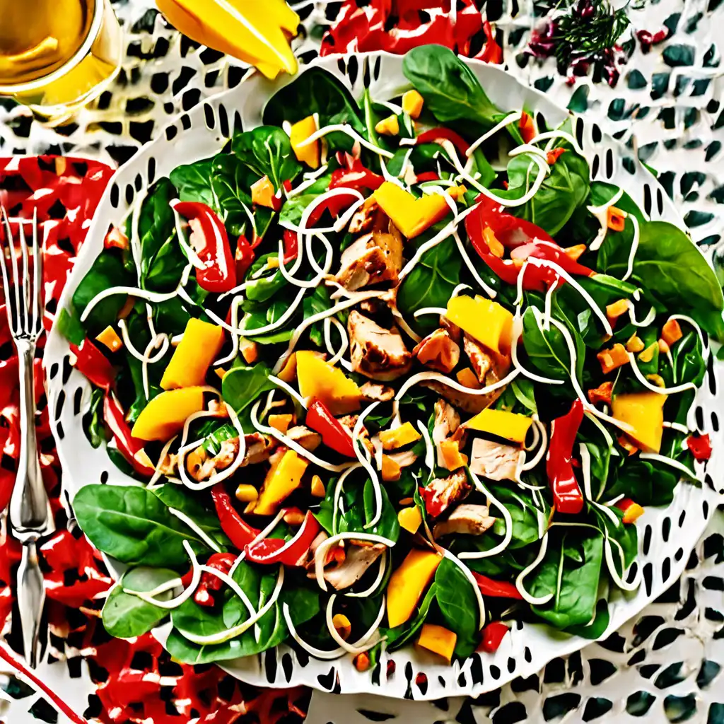 Complete Salad with Spinach