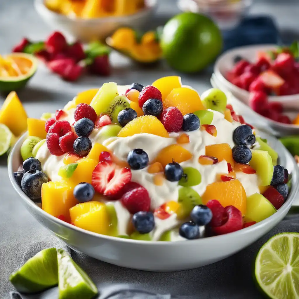 Fruit Salad with Special Cream