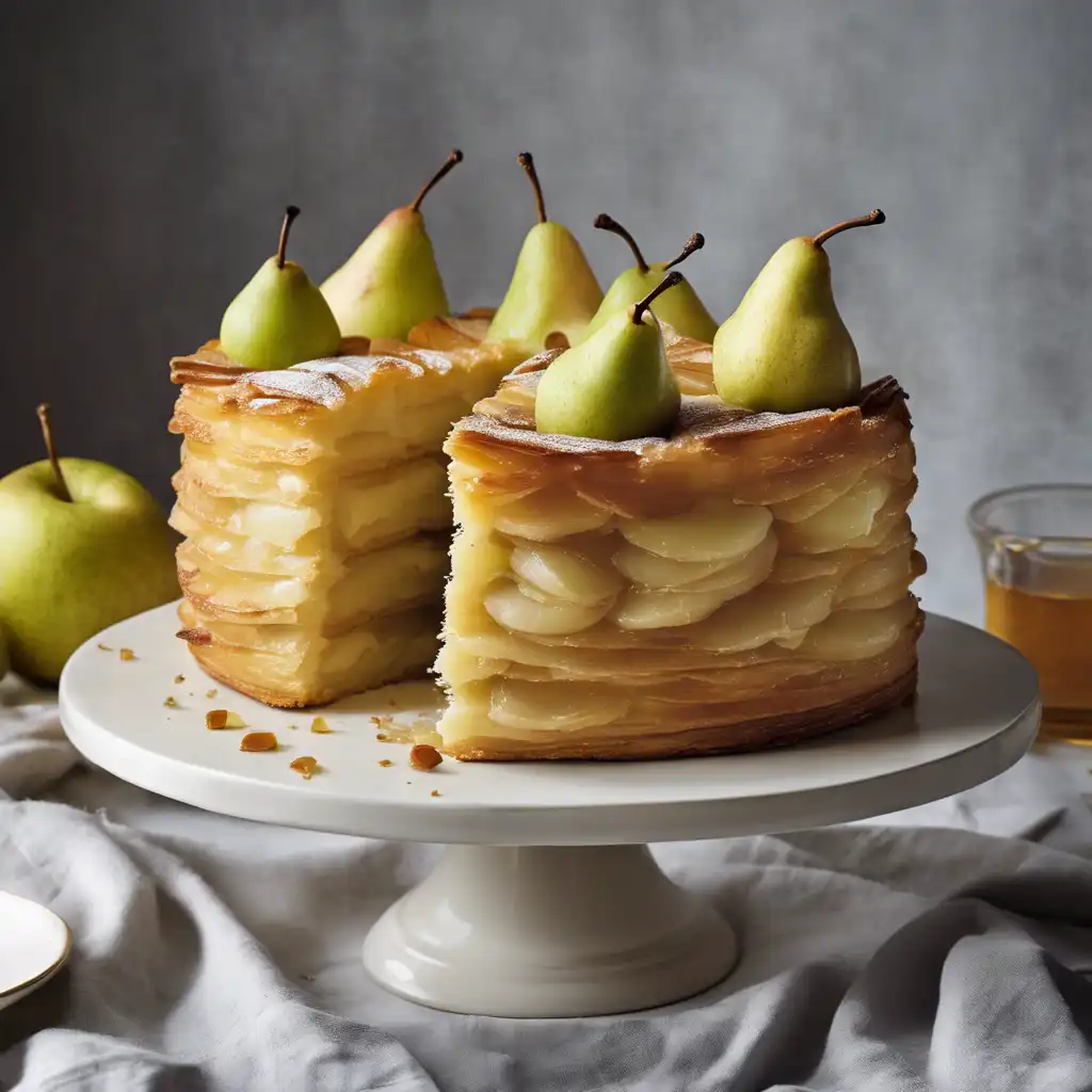 Pear and Mascarpone Cake (sweet or savory)