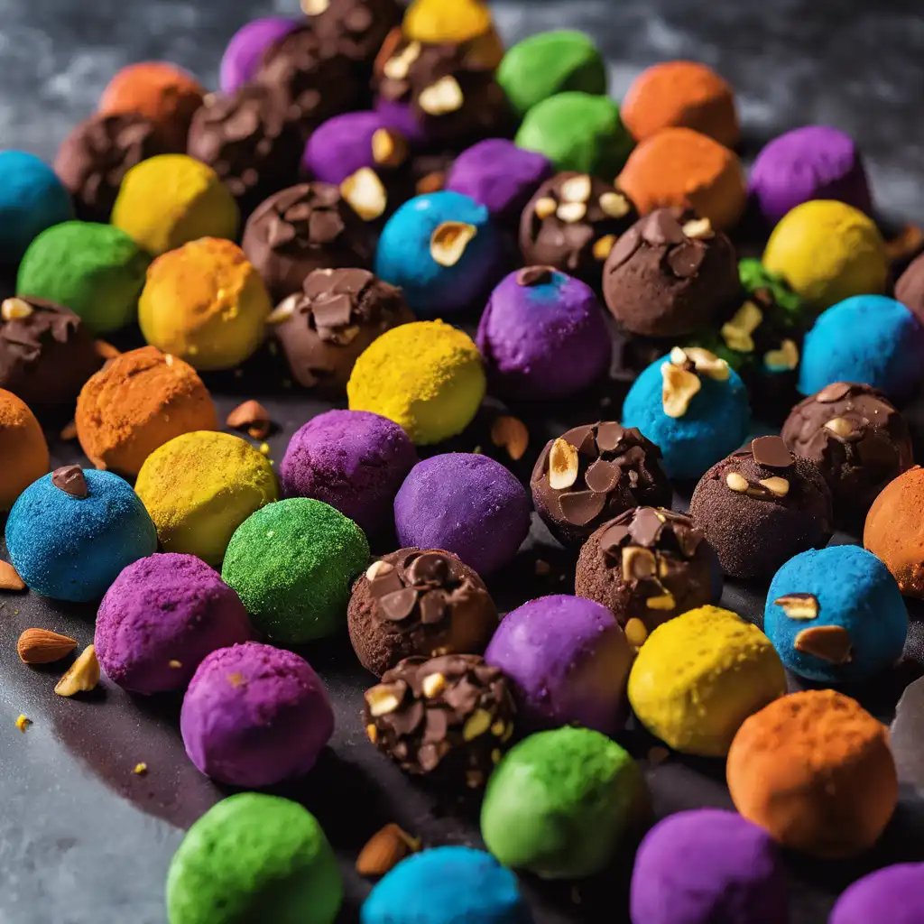 Rainbow Truffles