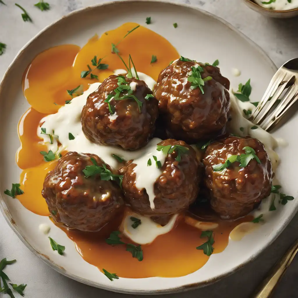 Meatballs with Mustard