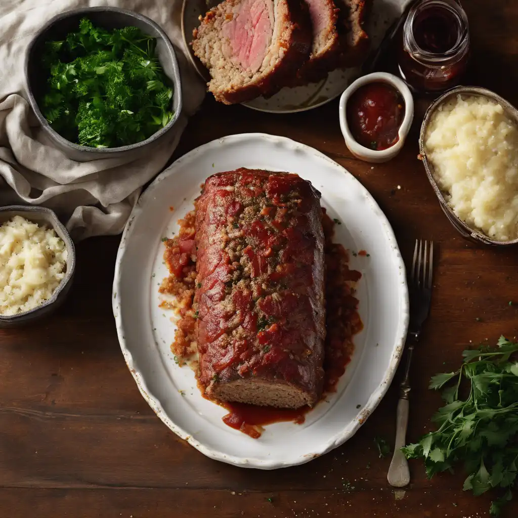 Easy Pork and Beef Meatloaf Recipe