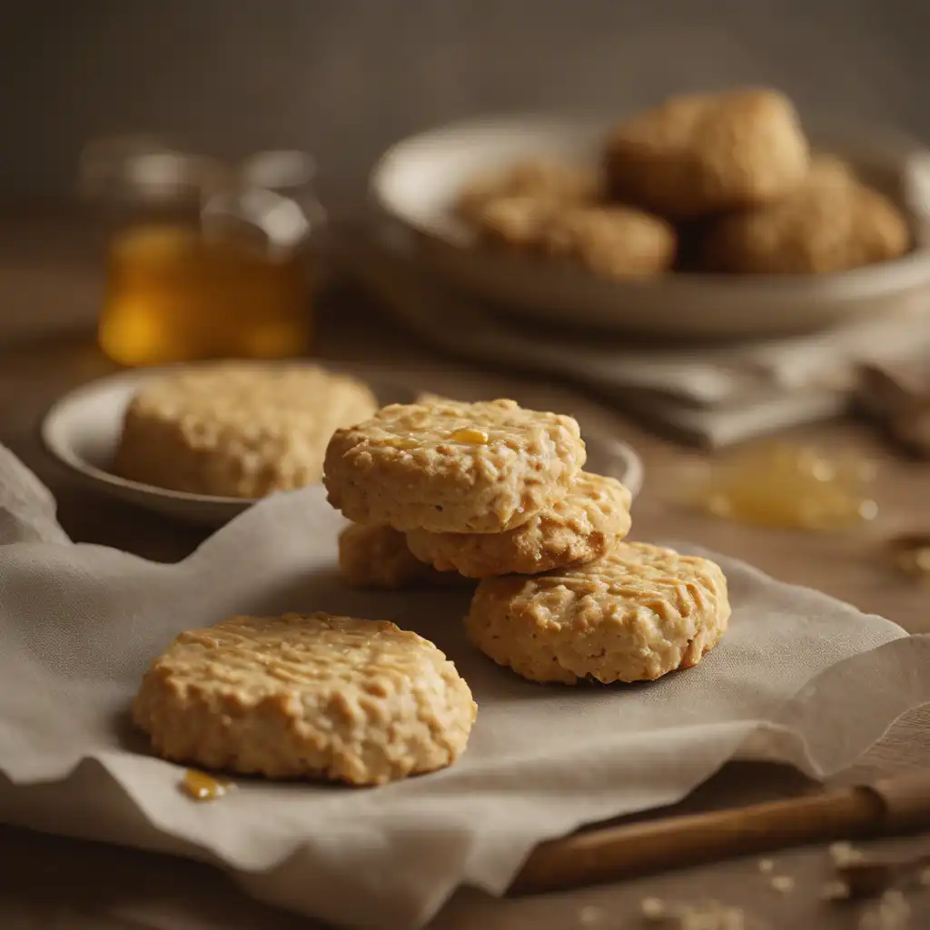 Oatmeal and Honey Biscuits