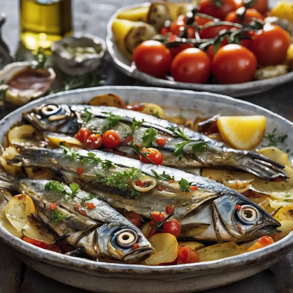 Oven-Baked Sardines