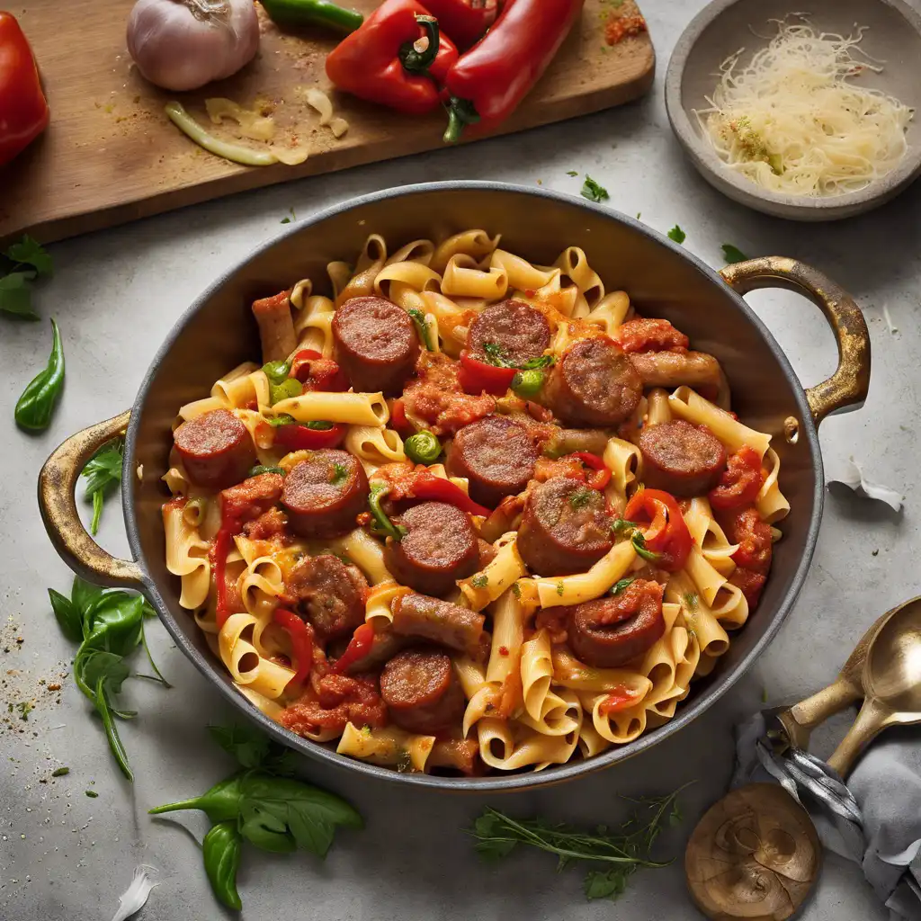 Sausage and Pepper Pasta