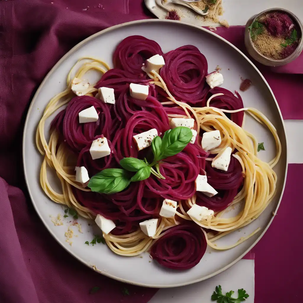 Sweet Beet Pasta