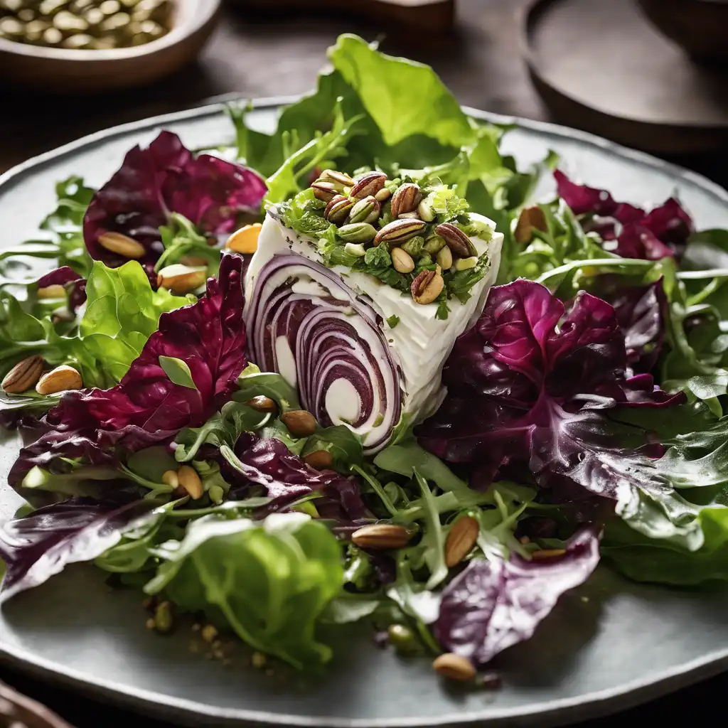 Goat Cheese Wrap Salad