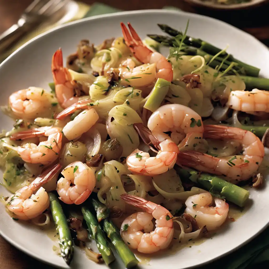 Shrimp with Garlic and Herbs