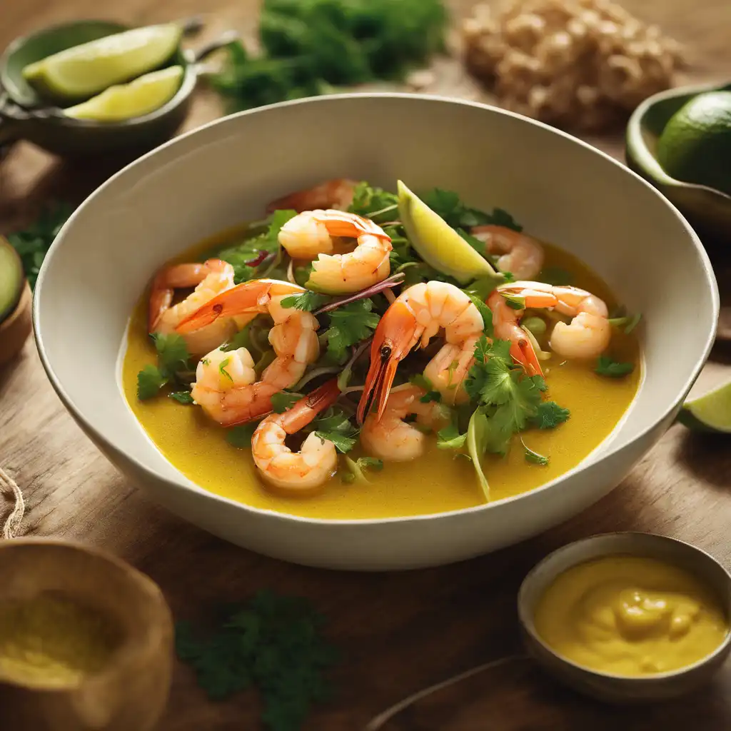 Braised Shrimp for Avocado Salad