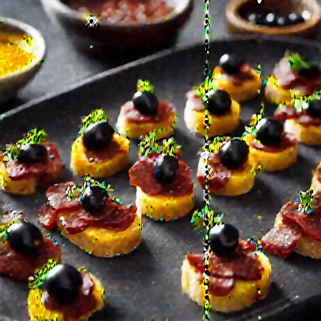 Smoked Linguiça Canapés