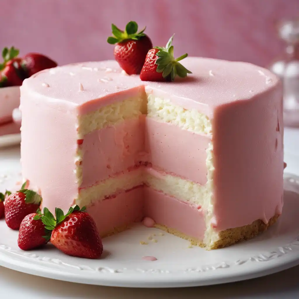 Strawberry Mousse Cake