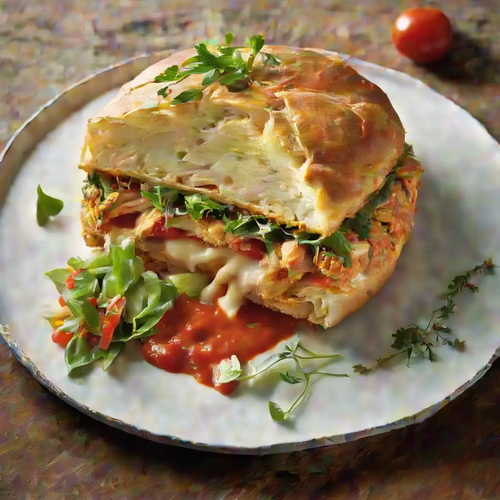 Chicken Torta with Catupiry