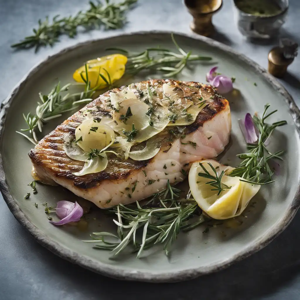 Grilled Snapper with Herb Butter