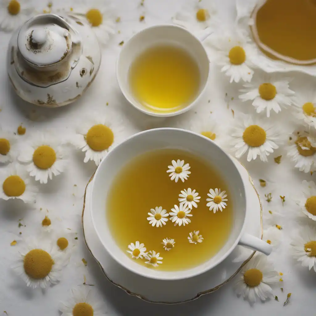 Chamomile Tea for Wounds and Bruises