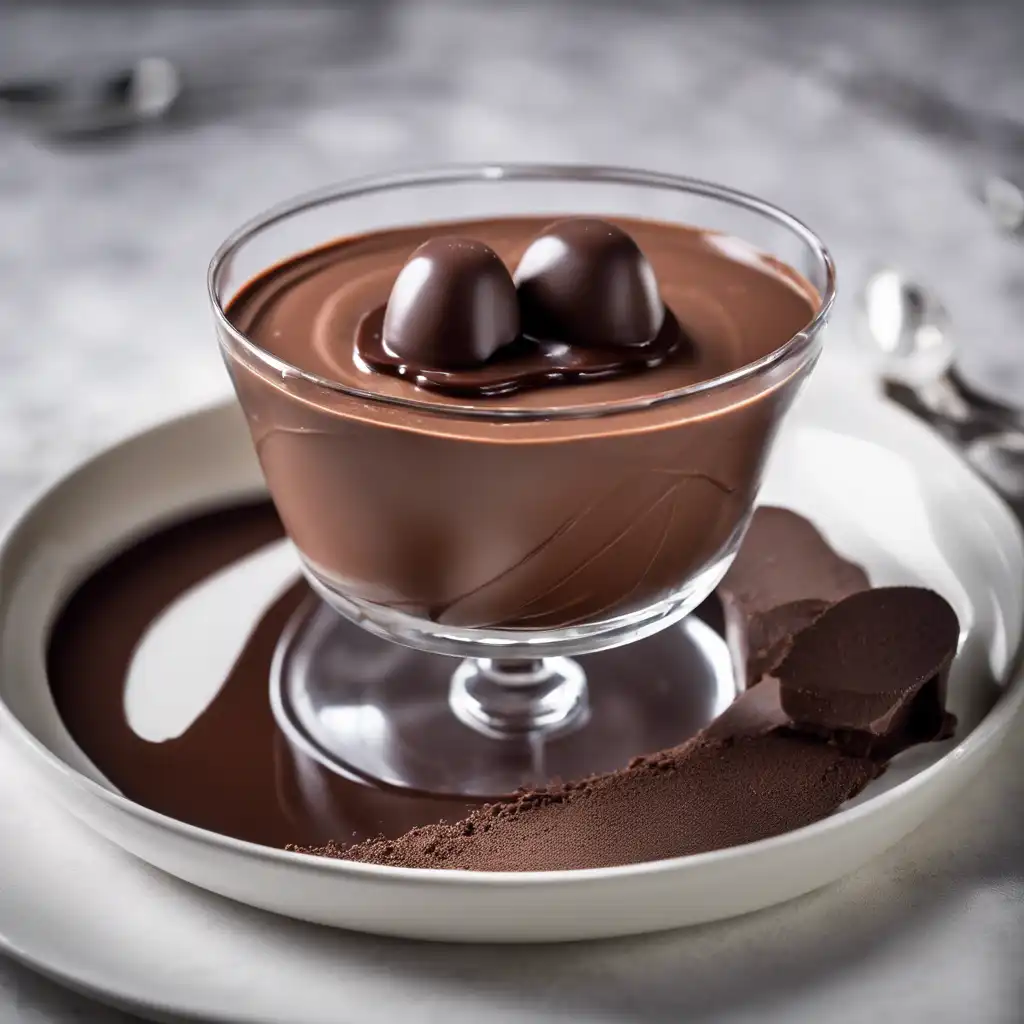 Elegant Chocolate and Vanilla Cream Panna Cotta