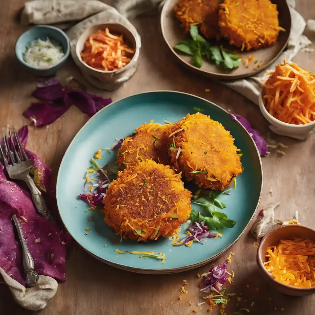 Sweet Potato and Tuna Fritters