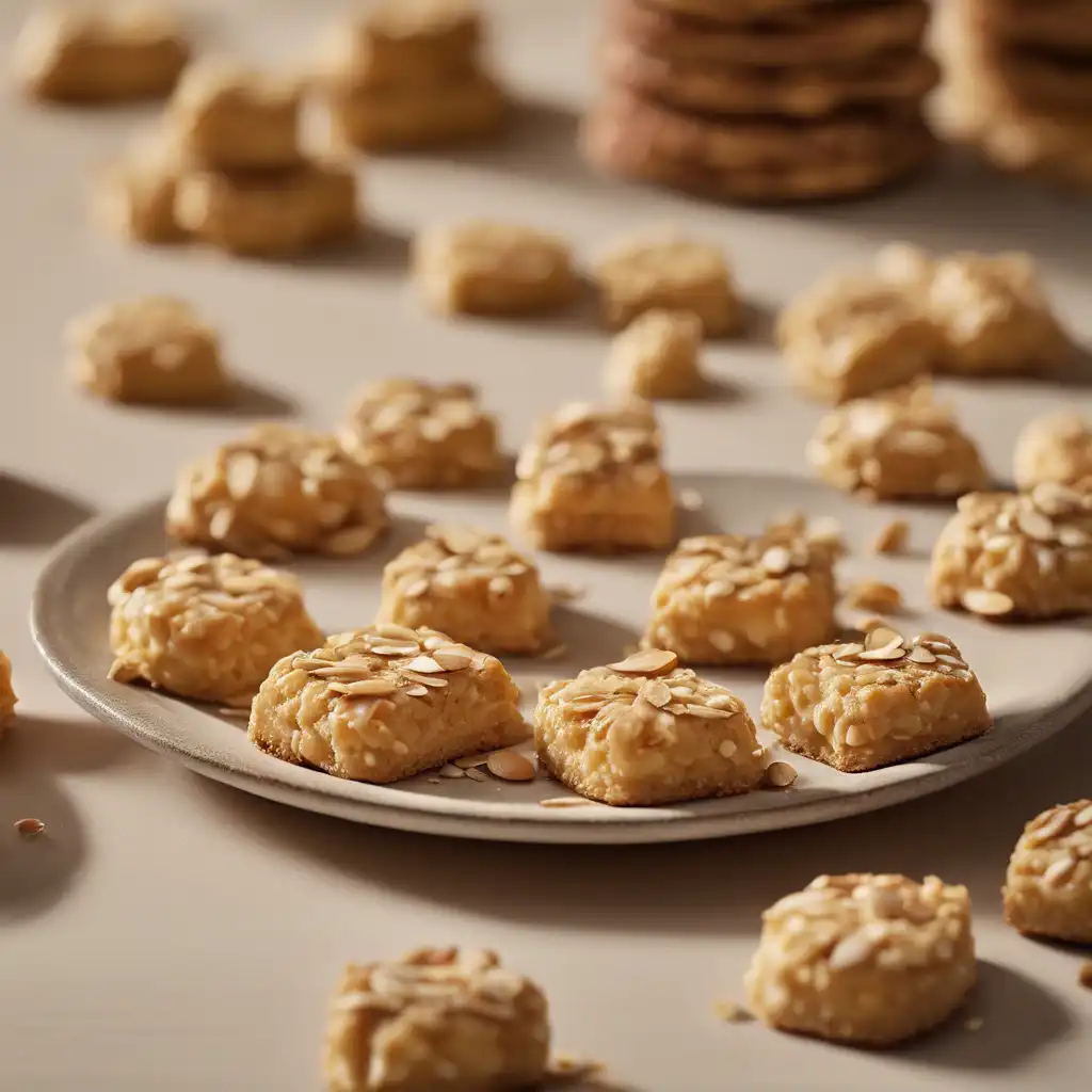 Paçoca de maisena biscuit