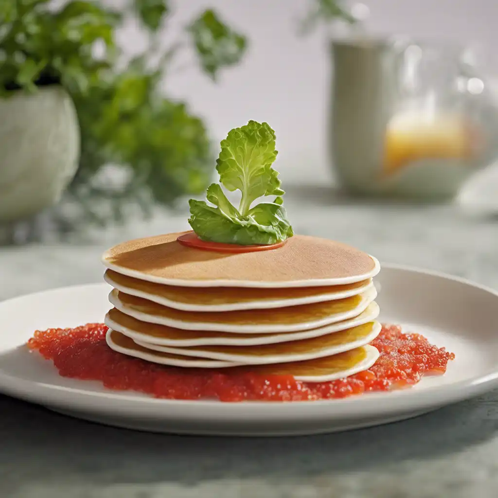 Cheese and Salad Tapioca