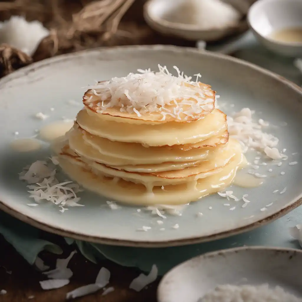 Coconut Tapioca with Condensed Milk