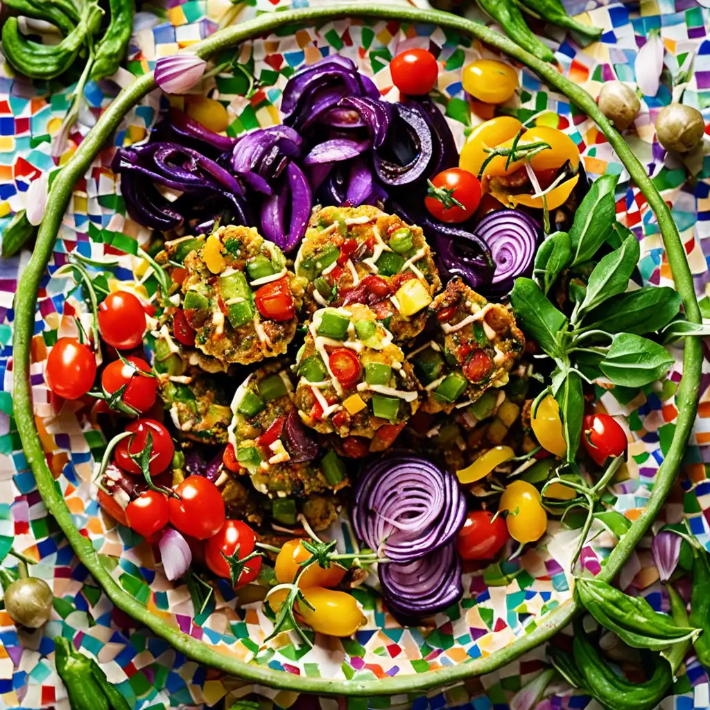 Okra and Vegetable Fritters