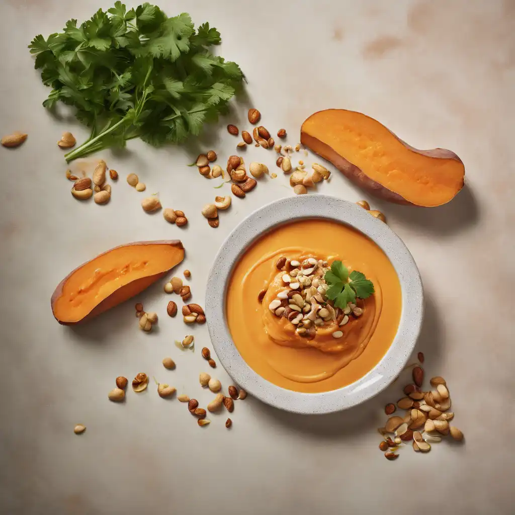 Sweet Potato and Peanut Cream