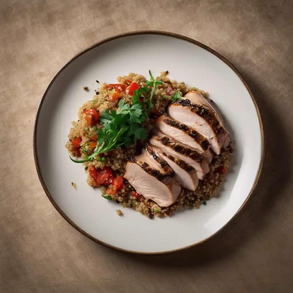 Pheasant with Quinoa