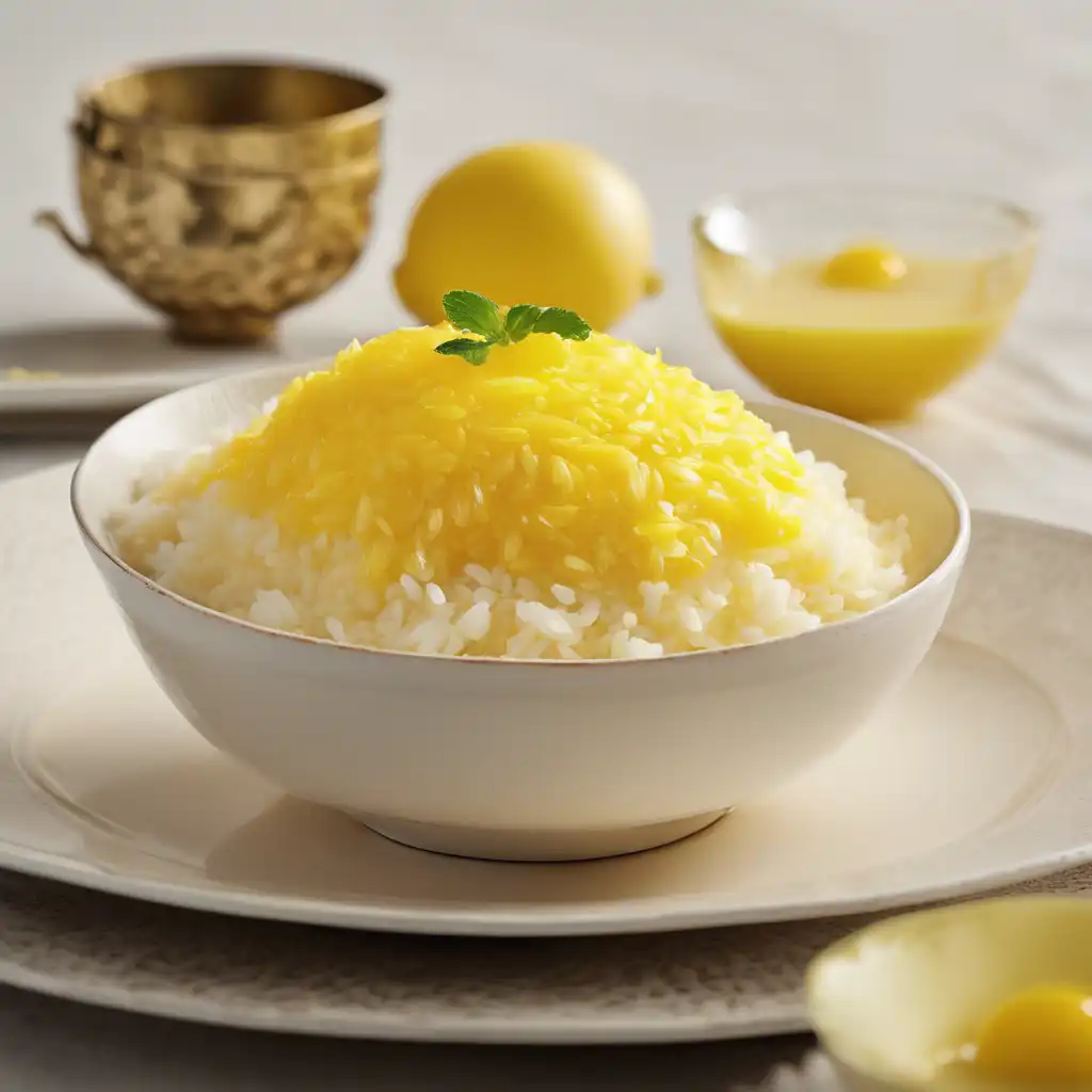 Sweet Rice with Lemon