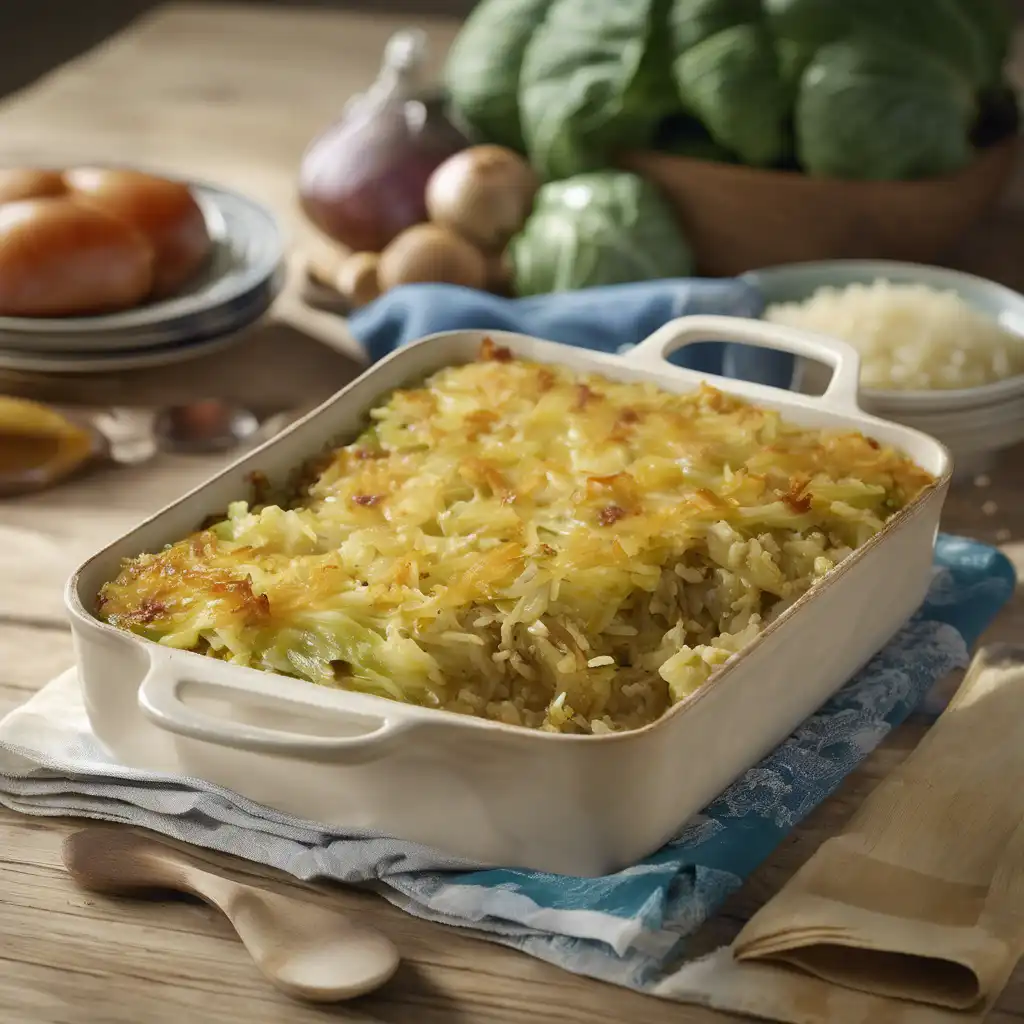 Cabbage and Rice Casserole