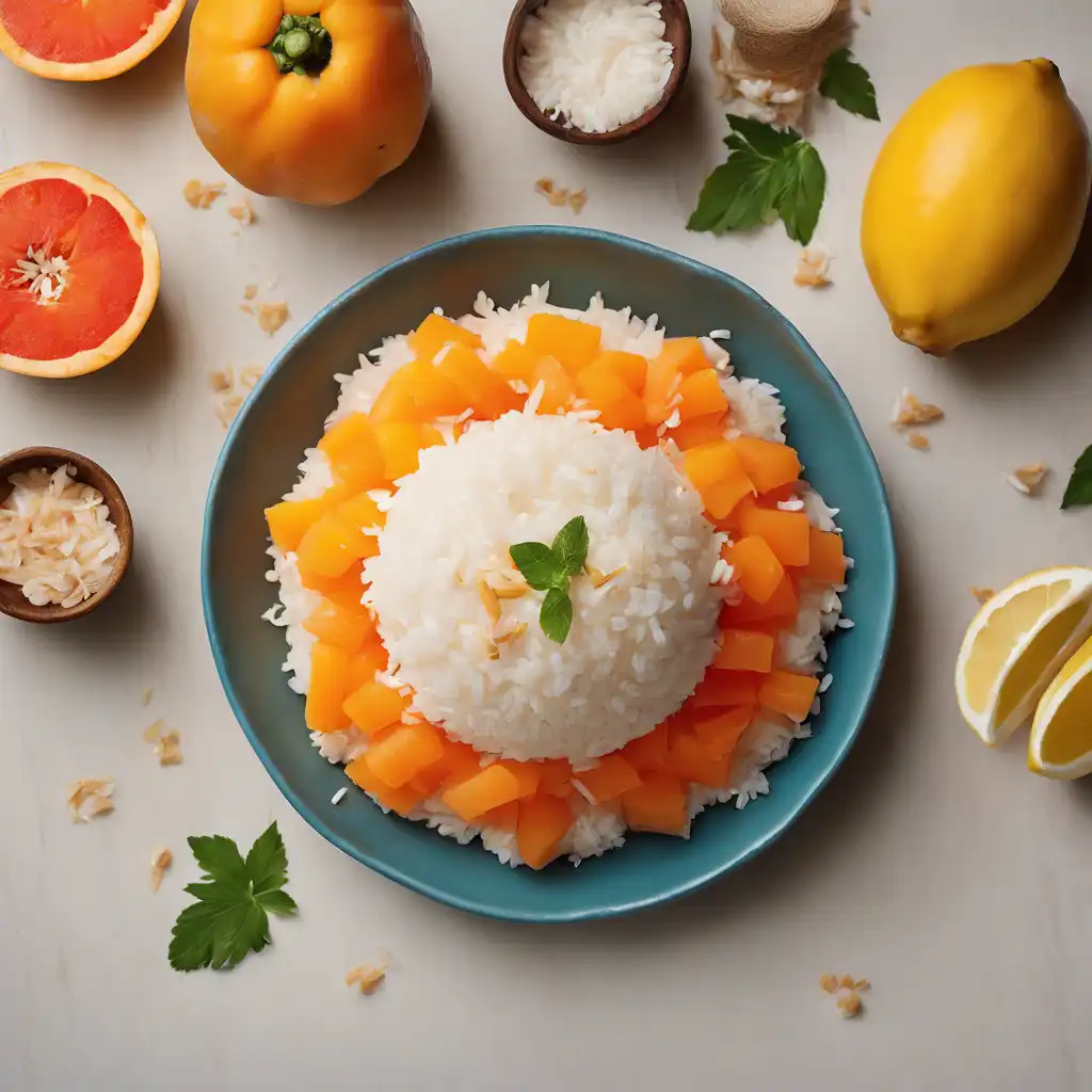 Whole Grain Rice with Papaya